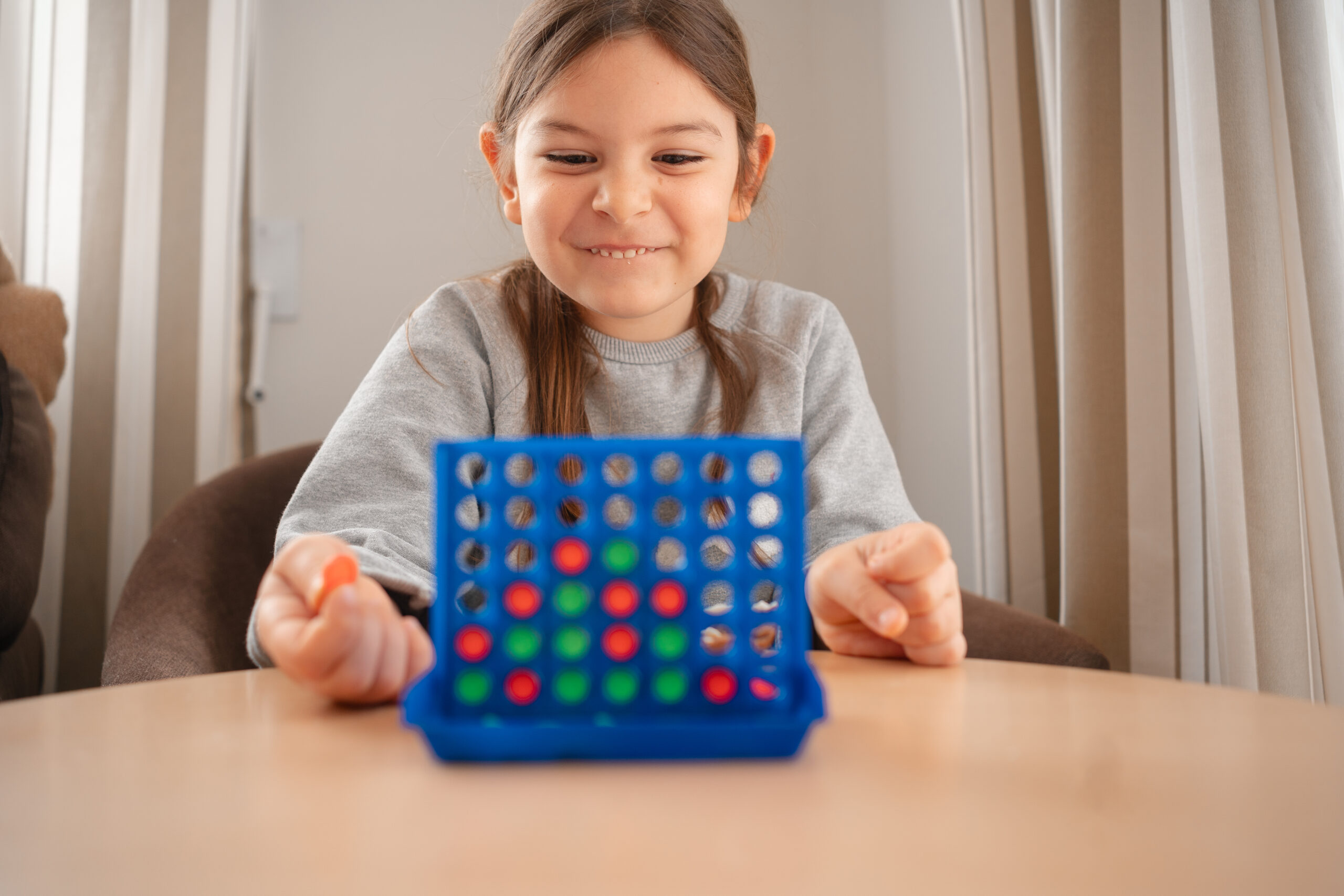 A strategy game used in session to observe problem solving and flexible thinking